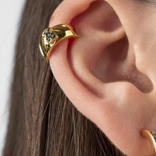 Каффа Nocturne из вермеля с медвежонком из бриллиантов