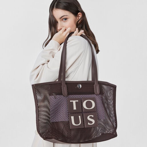ブラウンのトートバッグ TOUS Net