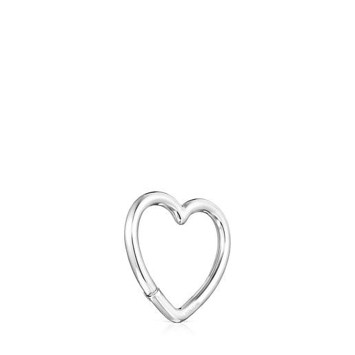 Anilla mediana Hold corazón de Plata