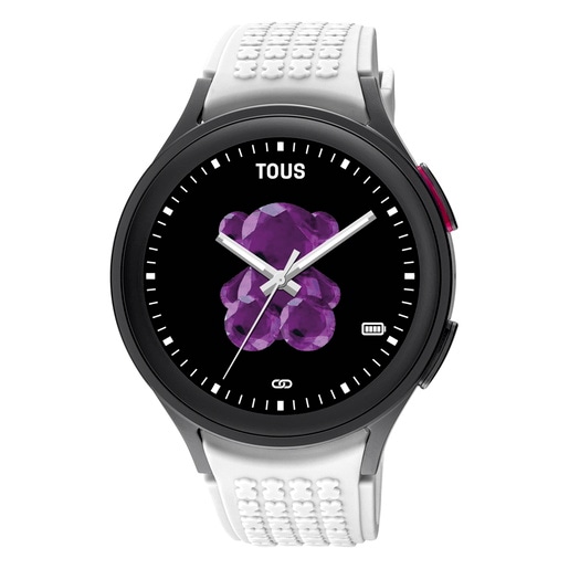 Rellotge smartwatch Samsung Galaxy Watch 5 Pro X TOUS de Titani negre amb corretja de silicona negre