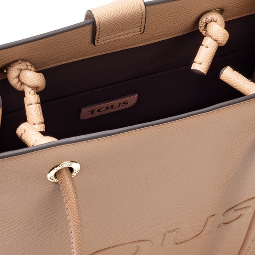 Большая темно-серая сумка-shopping T Pop