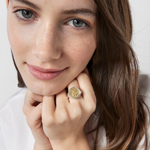 Oceaan Bicolor cameo Ring