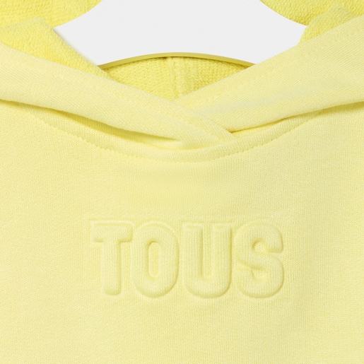 Vestido de bebé niña con capucha Classic amarillo