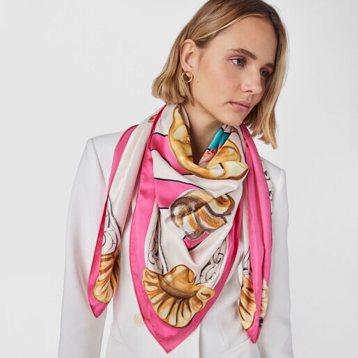 Tous Ocean scarf in multicolor