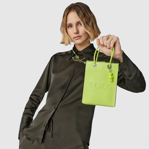 Mini lime TOUS Funny Handbag