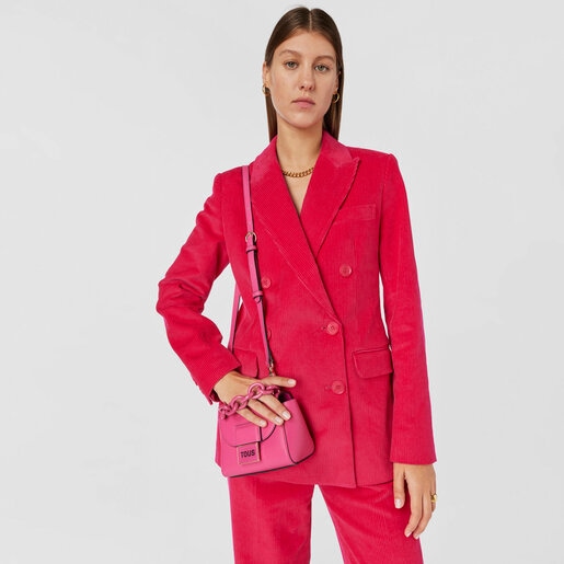 Mini bandolera fucsia TOUS Sylvia