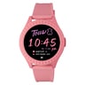 Relógio Smarteen Connect com correia em silicone rosa