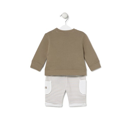 Baby set in Soft beige