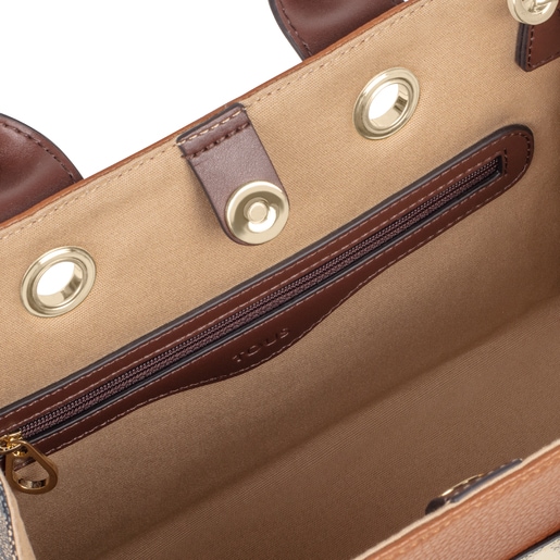 Medium multi-brown Amaya Kaos Icon Shopping bag