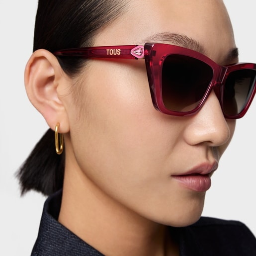 Gafas de sol TOUS Logo color Block rosa