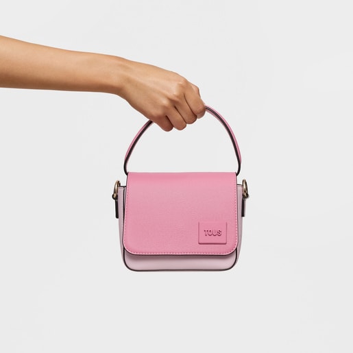 Small mauve and pink Crossbody bag TOUS Amanda