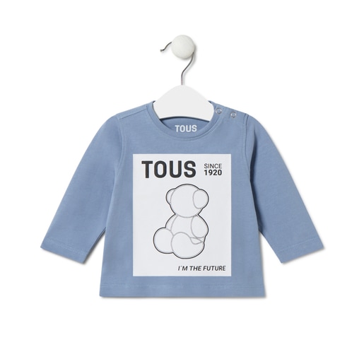 Samarreta "TOUS I'm the future" Casual blau