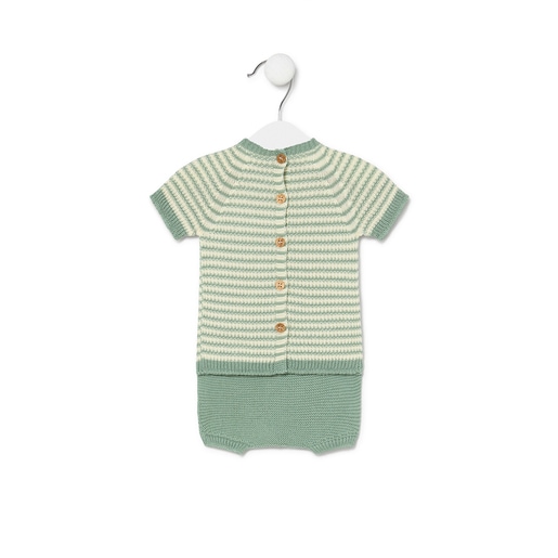 Conjunto de bebé Tricot bruma