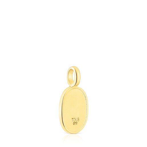 Gold Oursin Pendant