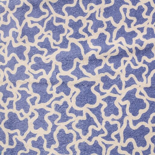 Toalla de playa niña Glit lila