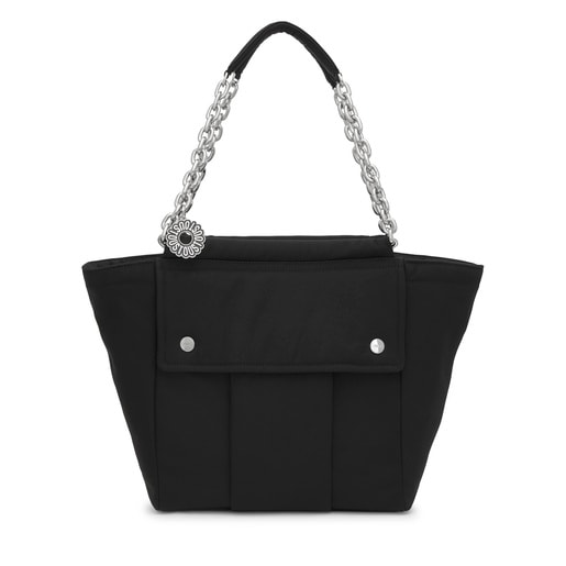 Large black Tote bag TOUS Jane Soft