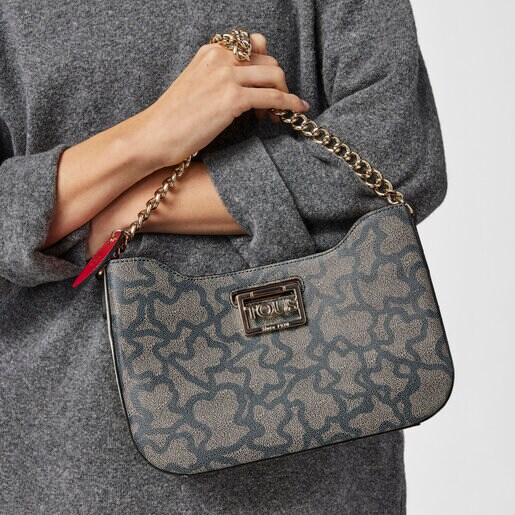 Черная сумка-багет Kaos Legacy