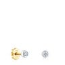 Yellow and White Gold TOUS Diamonds earrings