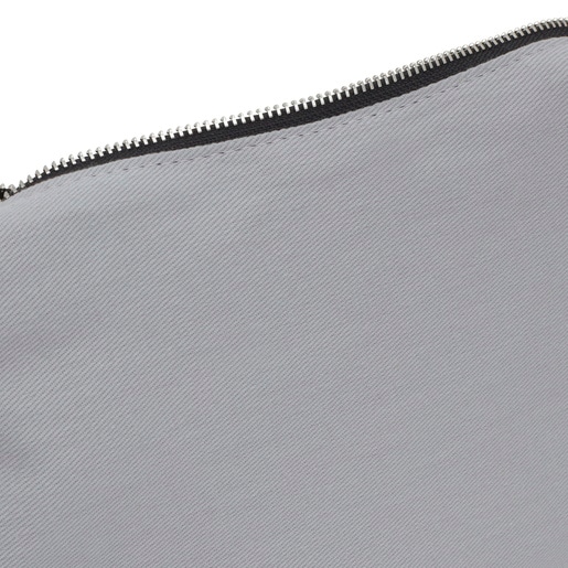 Mini bandolera de piel negra TOUS Hold