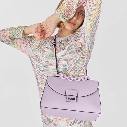 Medium mauve TOUS Sylvia City bag
