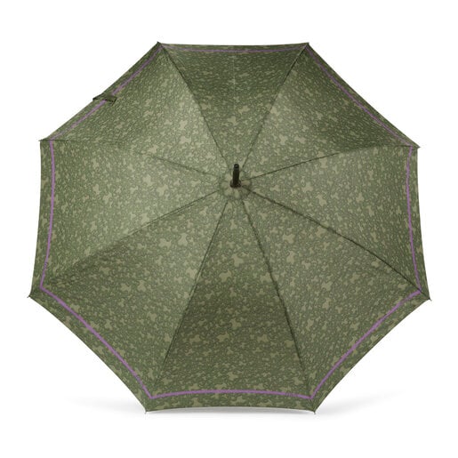 מטרייה Kaos Mini Evolution גדולה בצבע חאקי