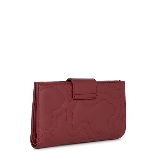 Large burgundy Kaos Dream wallet