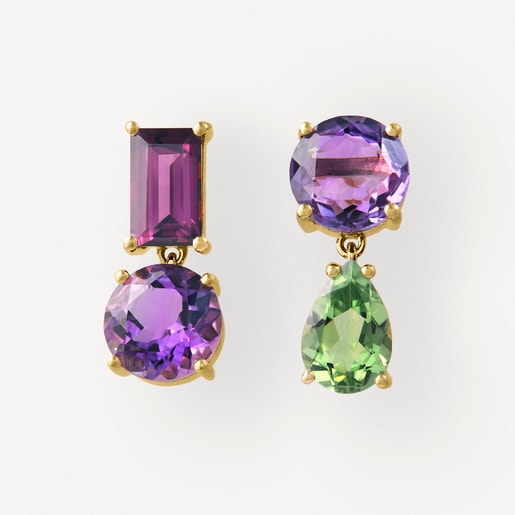 Pendientes de oro con gemas TOUS ATELIER