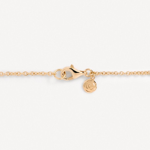 Pulseira ATELIER Rosa de Abril em Ouro com Diamantes