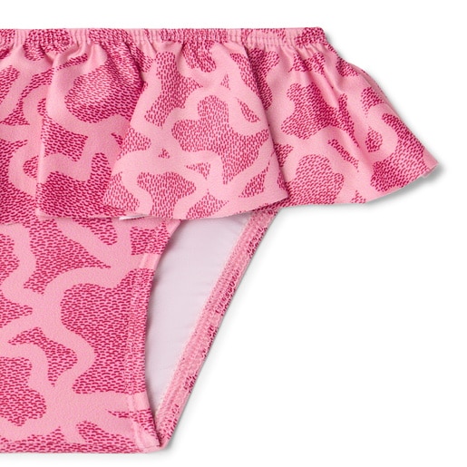Girls bikini bottoms in Kaos pink