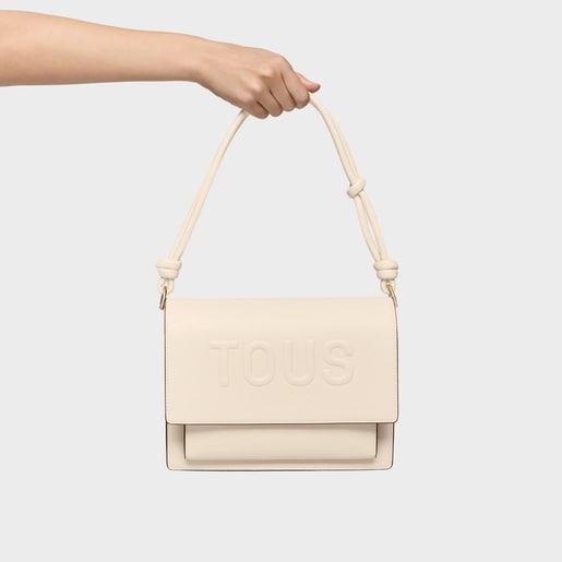 Sac à bandoulière Audree beige moyen TOUS La Rue