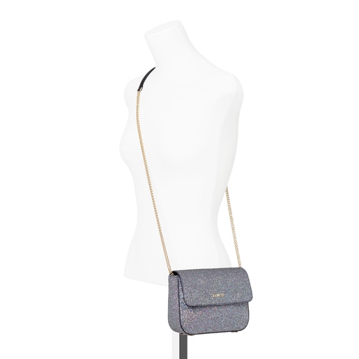 Small multicolored Rene crossbody bag