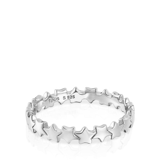 Silver Ring with stars TOUS Motifs | TOUS