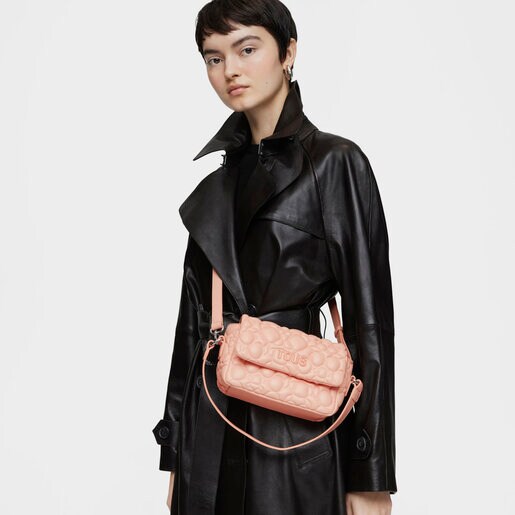 Mini bandolera coral TOUS Bold