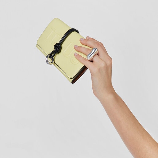 Billetera amarilla TOUS Cloud