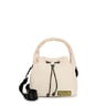 Bucket bag bege TOUS Carol Soft