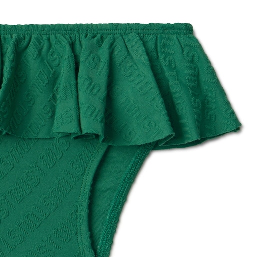 Culetín de niña Logo verde
