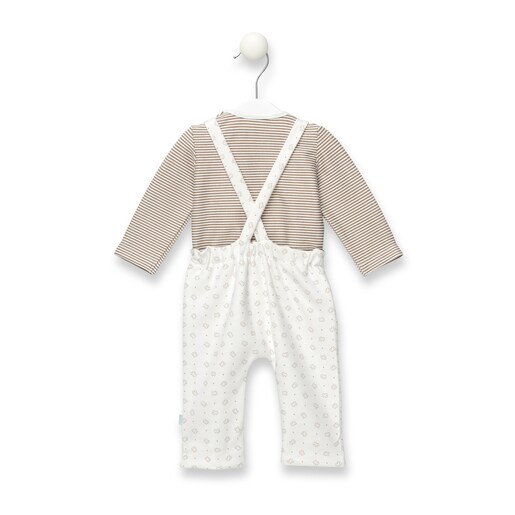 Conjunto camiseta y peto Drop Único