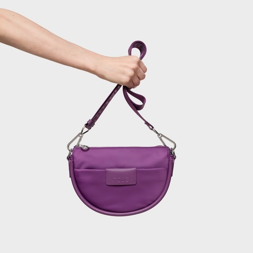 Sac à bandoulière violet moyen TOUS Miranda Soft New