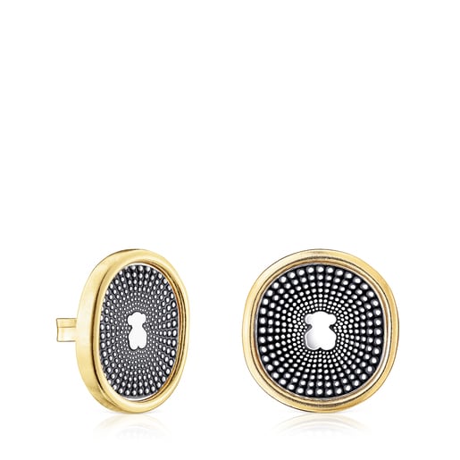 Two-tone Oursin Earrings | TOUS