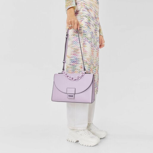 Medium mauve TOUS Sylvia City bag