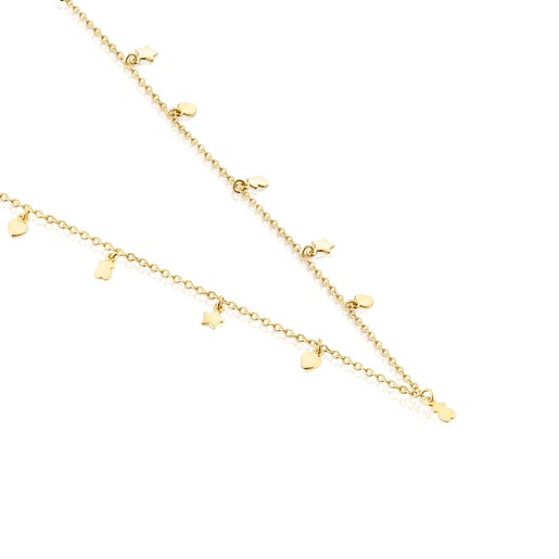 Collana placcata in oro 18 kt su argento Cool Joy