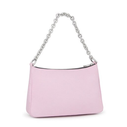 Medium mauve Empire Soft Chain Crossbody bag