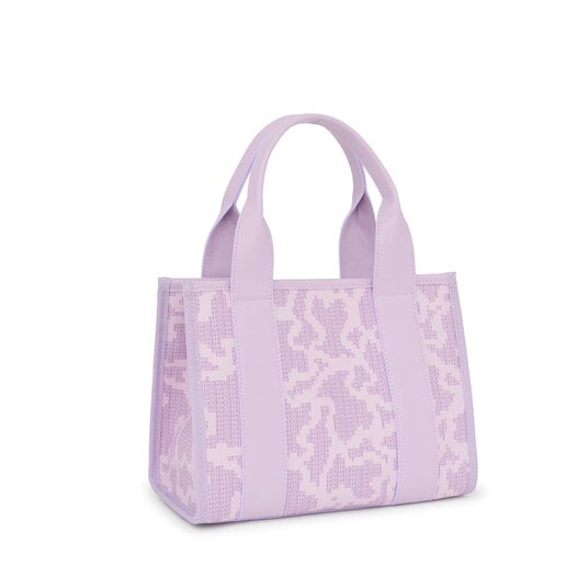 Średnia fiołkowo-różowa torba na zakupy Kaos Pix Amaya