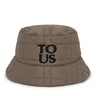 Sombrero bucket caqui TOUS Empire Padded