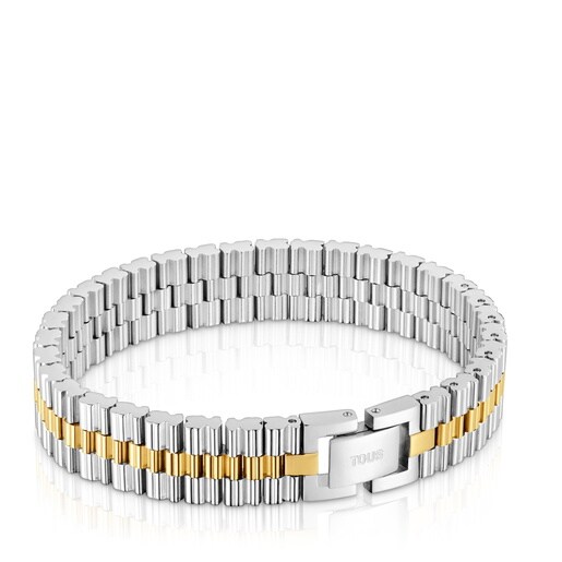 Two-tone steel link Bracelet TOUS 1950