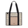 Large beige TOUS Kaos Mini Evolution Amaya Shopping Bag