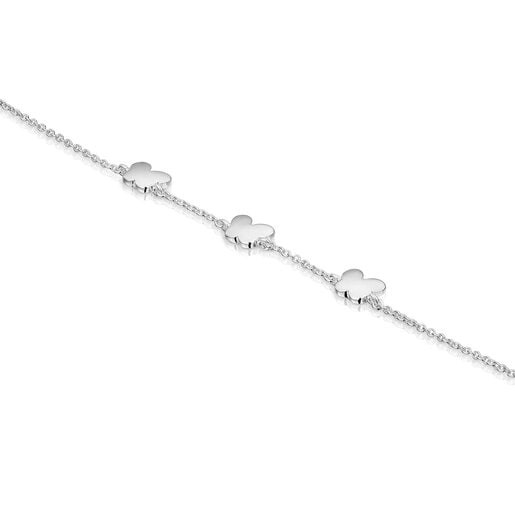 シルバーのモチーフブレスレット Bold Motif