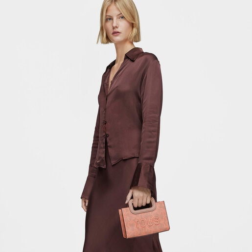 オレンジのクロスボディミニバッグ Kaos Icon