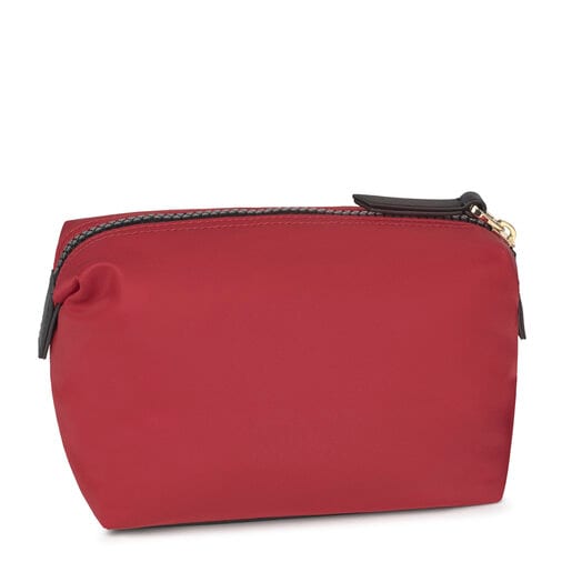 Trousse de toilette Shelby grande rouge