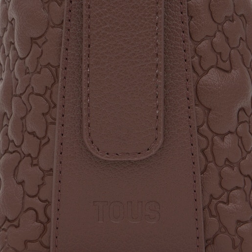 Brown Crossbody bag TOUS Puffy Bear
